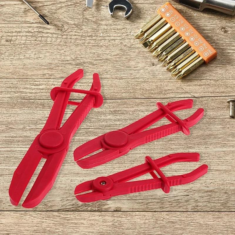 Car Repair 3Pcs Set Brake Fuel Water Line Clamp Pliers Hose Removal Tool