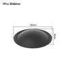 1Pcs Durable 30-150mm Speaker Dust Cap Woofer Black Cone Cover PP Matte Audio Speaker Protector Speaker Accessories
