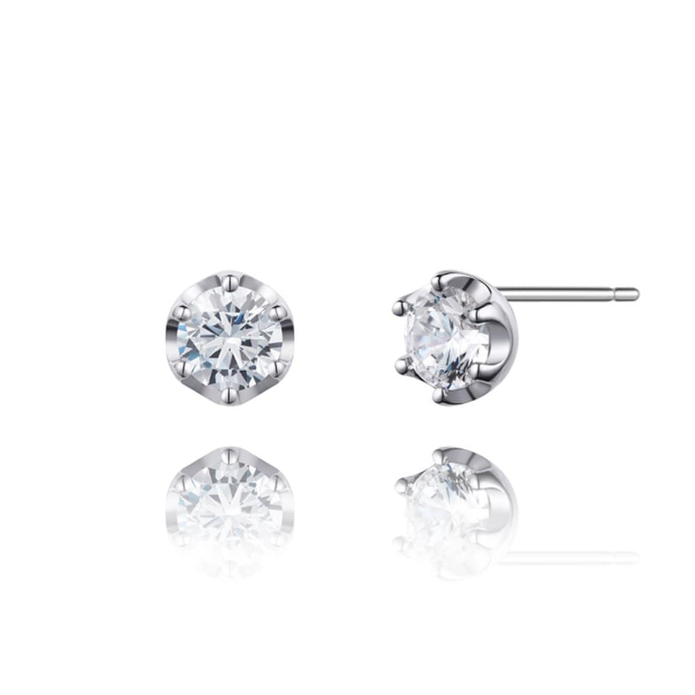 [Stonehenge] Silver Earrings F0454