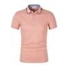 2026 Summer High Quality New Men Polos High-end Business Men Women Short Sleeve Polo Casual Lapel Shirt Breathable Men Polo Shirt