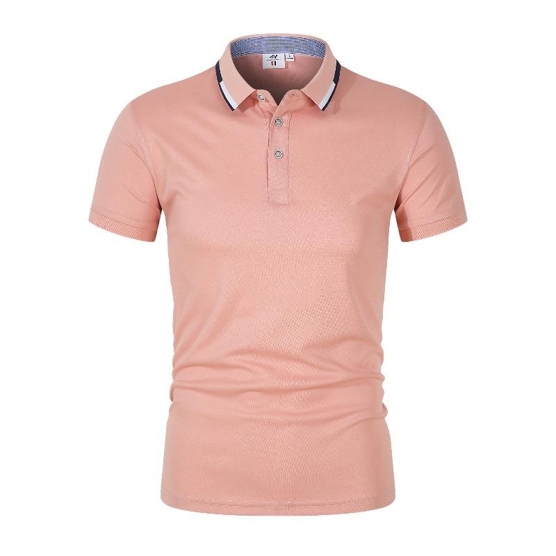 2026 Summer High Quality New Men Polos High-end Business Men Women Short Sleeve Polo Casual Lapel Shirt Breathable Men Polo Shirt