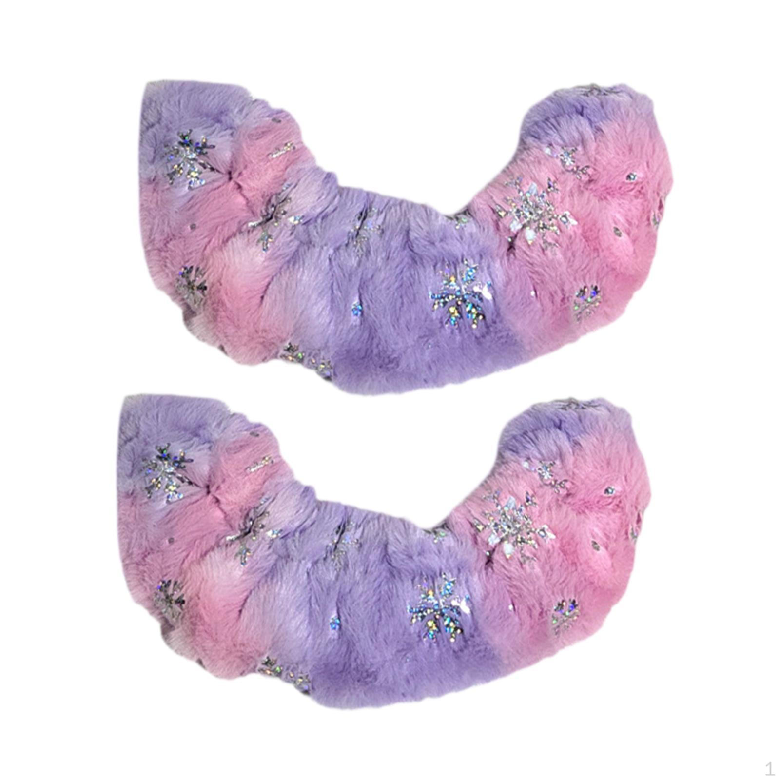 

Чехлы для лезвий коньков, Портативные защитные накладки для фигурных и хоккейных коньков Purple Pink