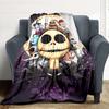 1Pc Nightmare Before Christmas Blanket Soft And Comfortable Casual Warm Camping Travel Christmas Halloween Xmas Gift M924520