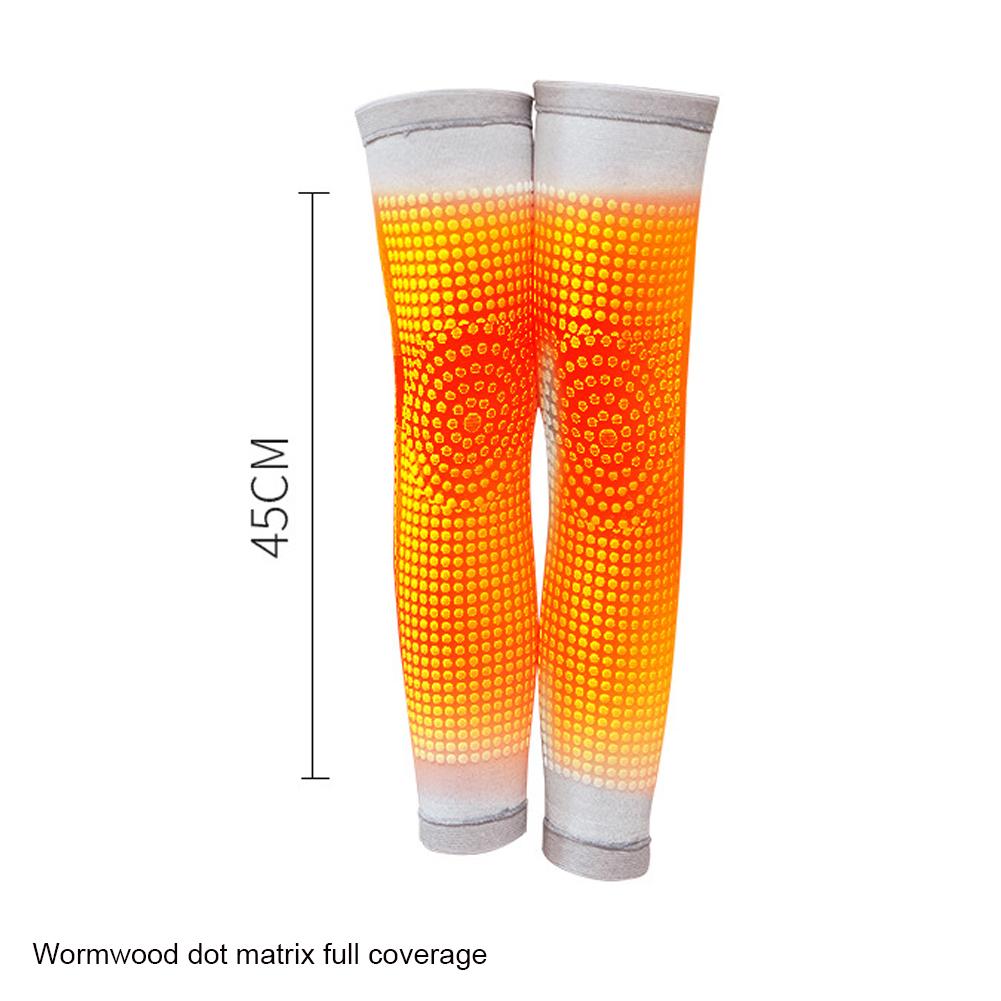 Dot Matrix Self Heating Knee Pads Winter Wireless Heated Knee Massager Heated Knee Wrap Adjustable Knee Wraps For Pain Relief