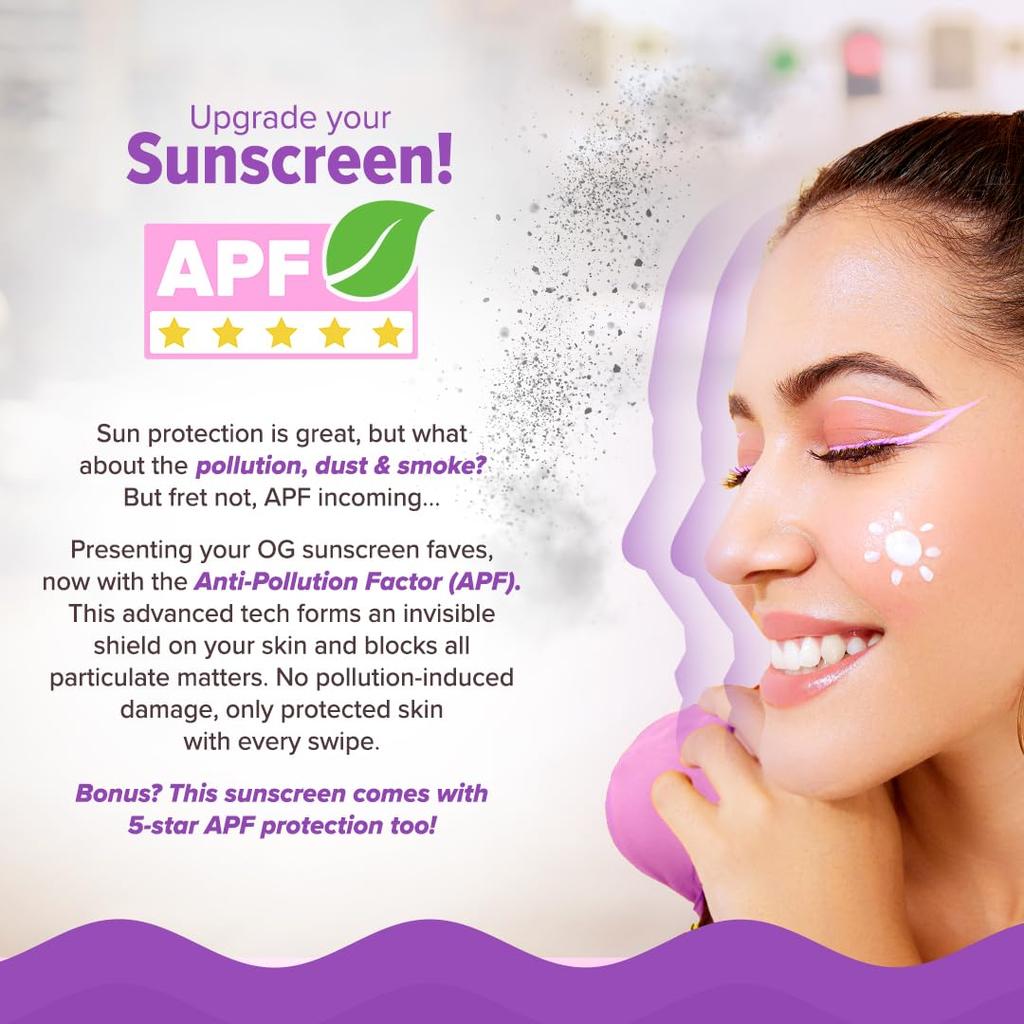 Aqualogica Illuminate+ Feuchtigkeitsspendendes Sonnenschutzmittel LSF 50+ PA++++ 80 g Packung 1 für strahlenden, ebenmäßigen Hauttonschutz