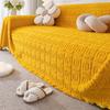 Winter High-Grade Plush Sofa Cover Towel Heat Preservation and Warm All-Inclusive Universal Sofa Towel Simple Modern Cushion