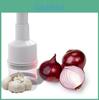 Kitchen Multifunction Garlic And Onion Chopper With Stainless Steel Blade For Home Cooking