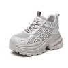 New ModelVersatile Spring Popular Fashion Casual Thick Sole Heightening Sports Dad Running Shoes Women'S Trend Single Shoes
