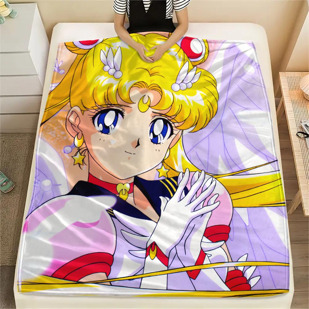 Sailor Moon Sailor Moon Blanket, Sailor Moon Fan Soft Throw, Ideal Gift.chl 75x90cm