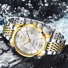 New Luxury Women's Bracelet Watch Fashion Sports Waterproof Watches For Women Creative Steel Date Quartz Ladies Watch
