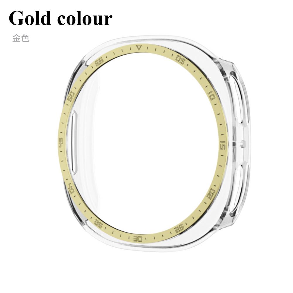 Lünettenring+Abdeckung für Samsung Galaxy Watch 8 Hülle 44mm 40m Schutz Hart PC Bumper Skala Schale Galaxy Watch 8 Schutzhüllen