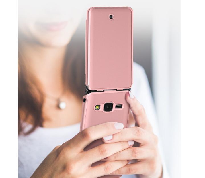 Samsung Galaxy Folder2 Handyhülle Cover Farbe Hartschale für SM-G160N