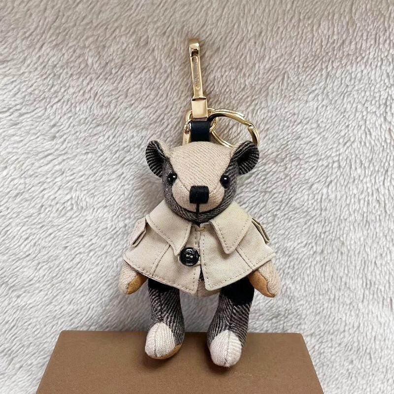 Ключница-брелок и подвеска на сумку  Кашемировый Медведь