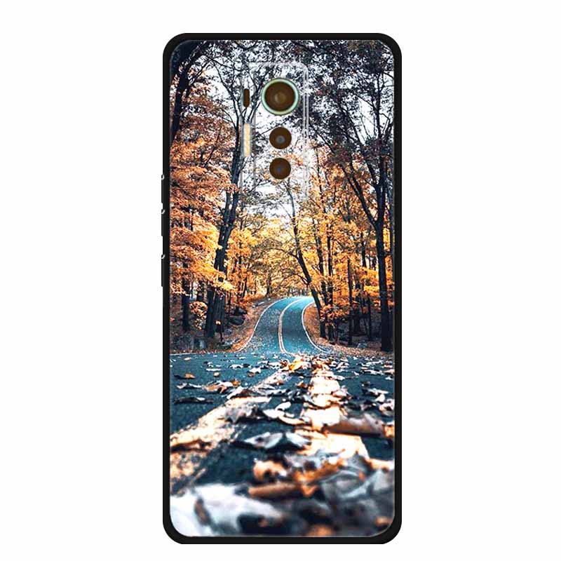 For Tecno Phantom X 2021 Case Animals TPU Silicone Soft Phone Cover Cases for PhantomX 2021 AC8 Protective Shockproof Wolf Shell