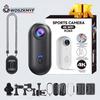 4K HD Motorcycle Mini Recorder Finger WIFI Action Camera Lightweight POV Motorcycle Road Sport Cam Bicycle Vlog Pet Body Camera