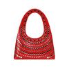 Bags women's bags European and American punk style rivets hand carry shoulder bag 2025 new large-capacity women's armpit bag