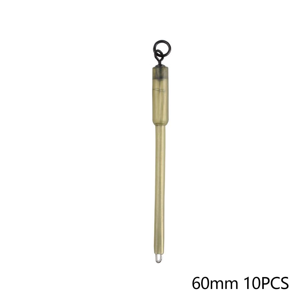 10Pcs Carp Fishing Tackle Terminal PVA Bag Stems Connector Swivels PVA Tube Bags Stems Lead Insert End Terminal Tackle Mash
