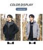 2025 Men's Loose Hooded White Duck Down Jacket - Trendy Casual Winter Knit