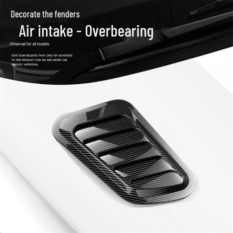 Dekorativní falešný výstup vzduchu na kapotu pro úpravu