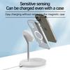 Magnetic Wireless Charger Stand 30W 2 in 1 Phone Charging Station Dock For iPhone 15 14 13 12 Pro Max AirPods Fast Chargers