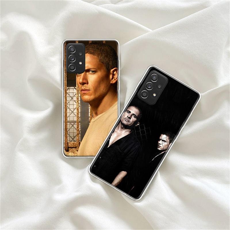 Prison Break TV Series Phone Case for Samsung A54 A57 A37 A17 A14 A15 A12 A24 A34 A55 A35 A25 A52S A07 A05S A04S A22 A32 A72 Gal