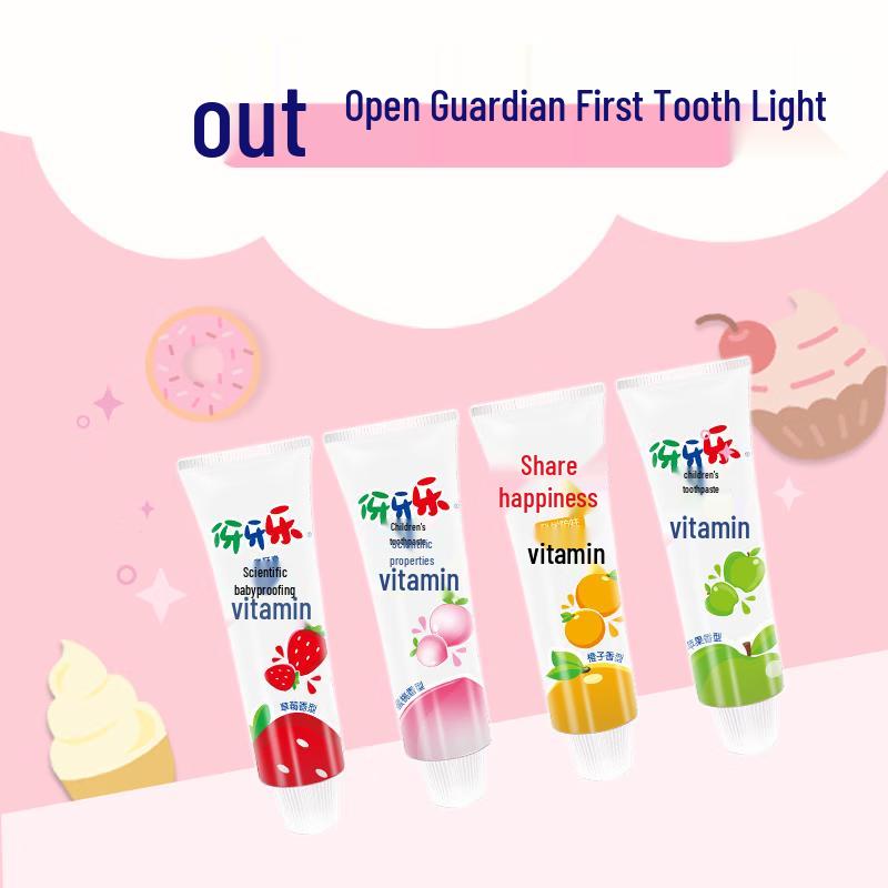 

Ya Ya Le Kids Fruit Flavor Toothpaste (4-Pack)