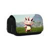 Palworld Mythical Creature Double Layer Nylon Pen Case For Students And School Supplies
