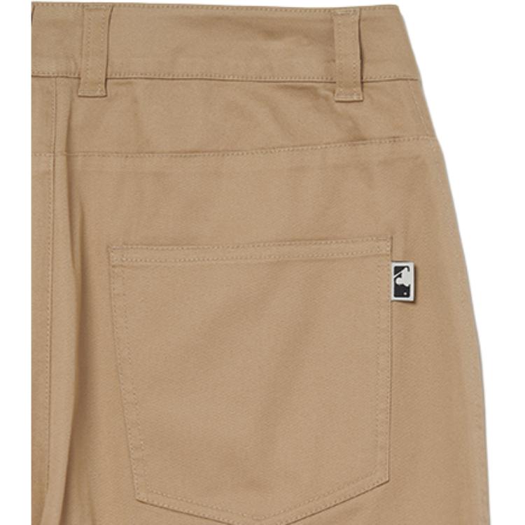 New MLB Casual Pants Women's Khaki 3FWPB0131-43BGD
