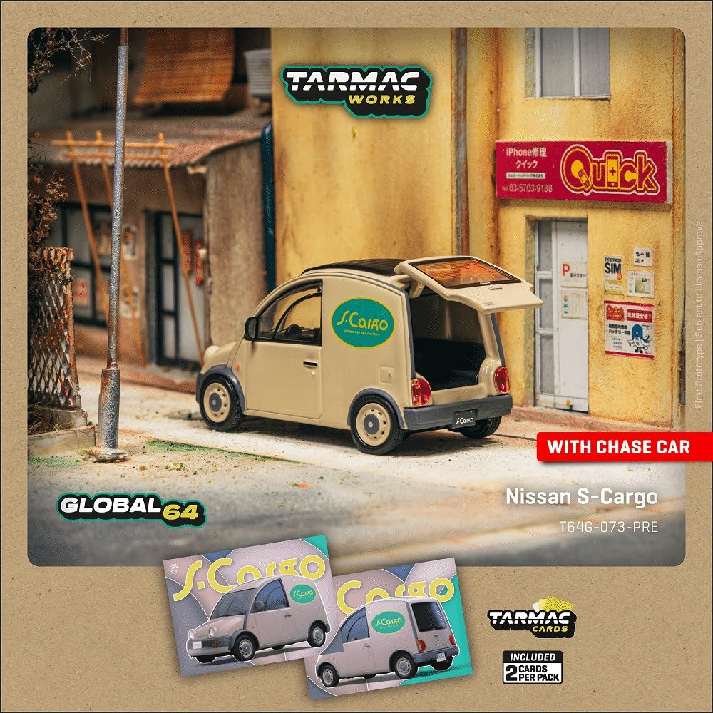 Speedmaster Japan TARMACWORKS Nissan Presentation Finished Product 1/64 S-Cargo T64G-073-PRE