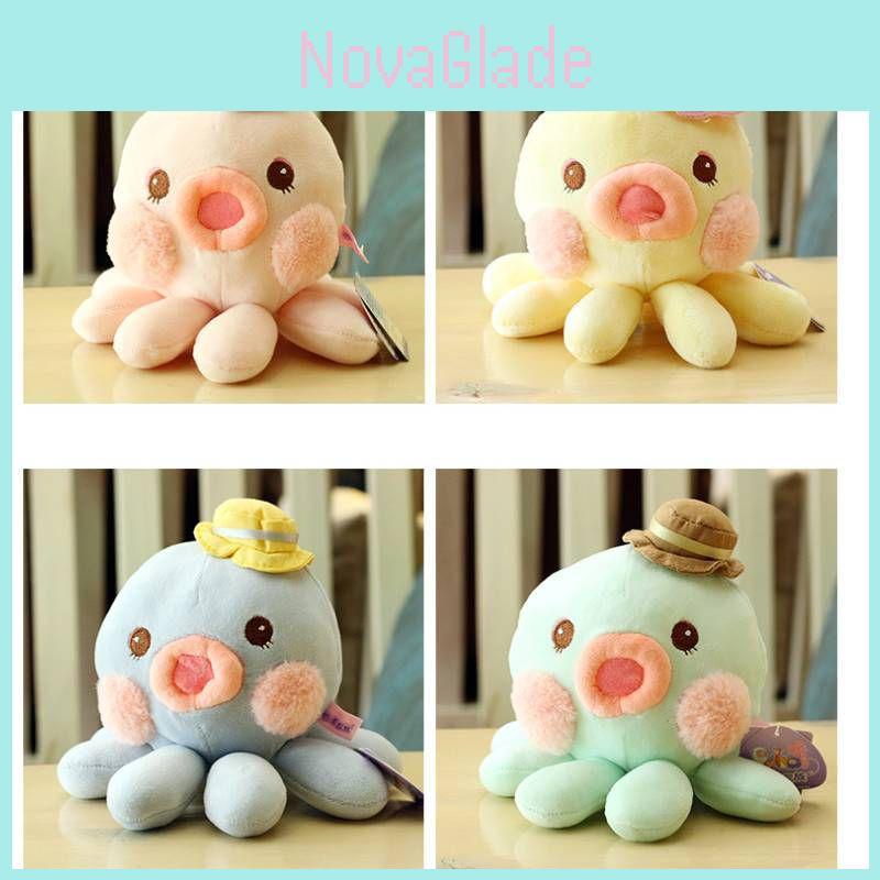 Cute And Cuddly Octopus Plush Toy In Multiple Colors 20/30/40cm