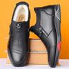 Genuine Leather Men Boots Men's Winter Shoes Fashion Wool Snow Boots Shoes Sneakers Ankle Boots Men Casual Shoes Footwear