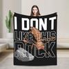 Marcus The Worm Funny Meme Robert Help Blanket  Flannel Vintage Soft Throw Blanket for Home Summer
