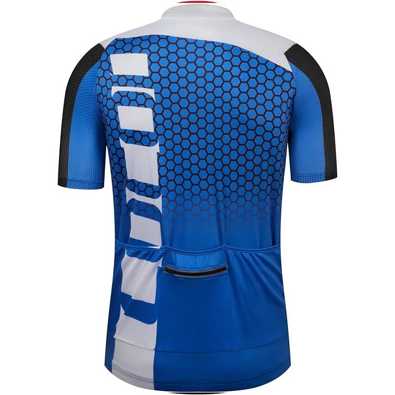 Men's Vintage Cycling Clothes Compression Bicycle Bike Jersey Top Short Sleeve Customized Private Label Cycling Jersey