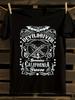 T-shirt Ufficiale DevilDriver con Grafica di Pistola a Canna Mozza