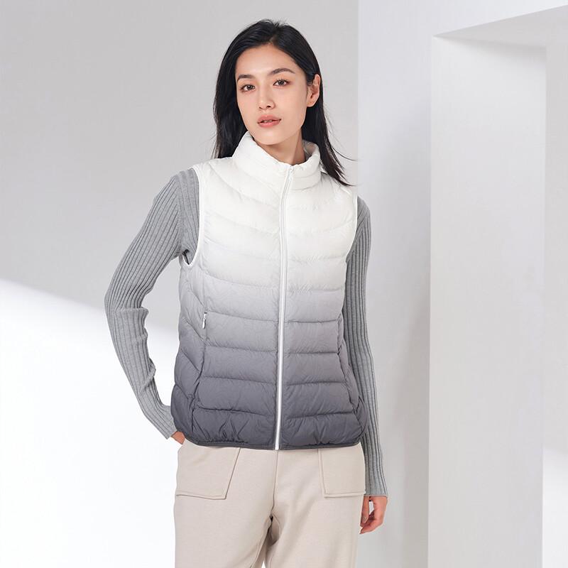 Tanboer Women's Lightweight Stand Collar Down Vest TB330008
