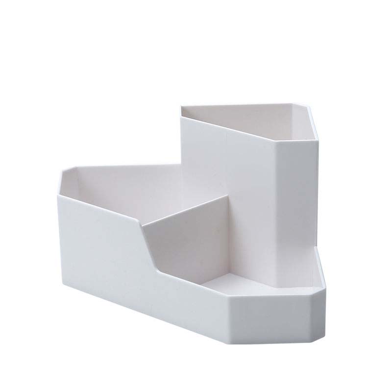 

Настольный ящик для хранения, угловая полка, студенческий стол в общежитии, держатель для канцелярских принадлежностей, многосеточный ящик для сортировки мусора