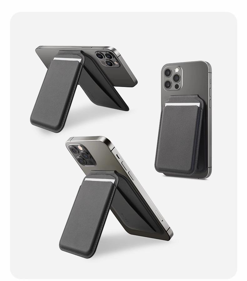 Magnetic Rotating Card Holder Wallet for iPhone 13/14/15