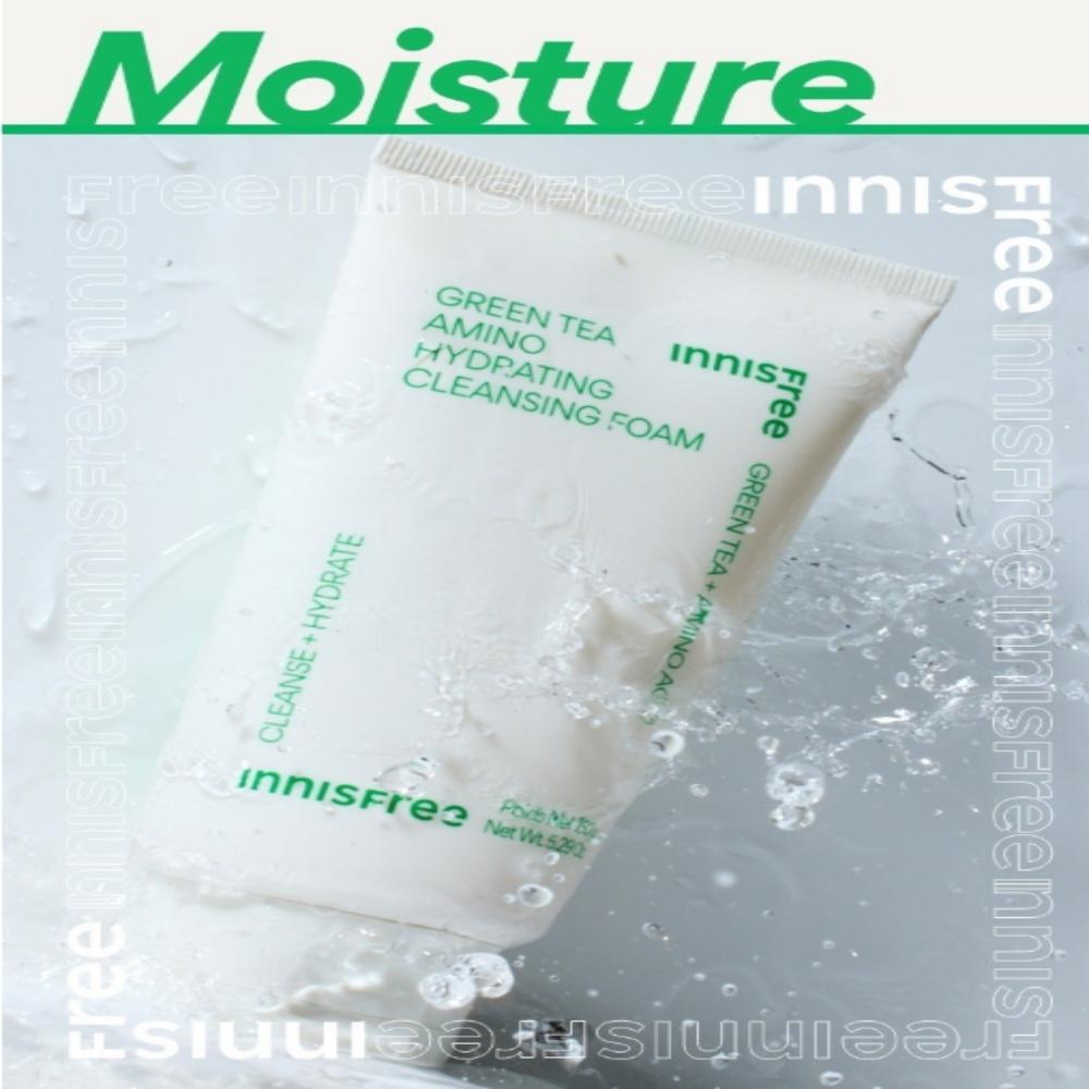 Innisfree Green Tea Cleansing Foam Duo (150g × 2)