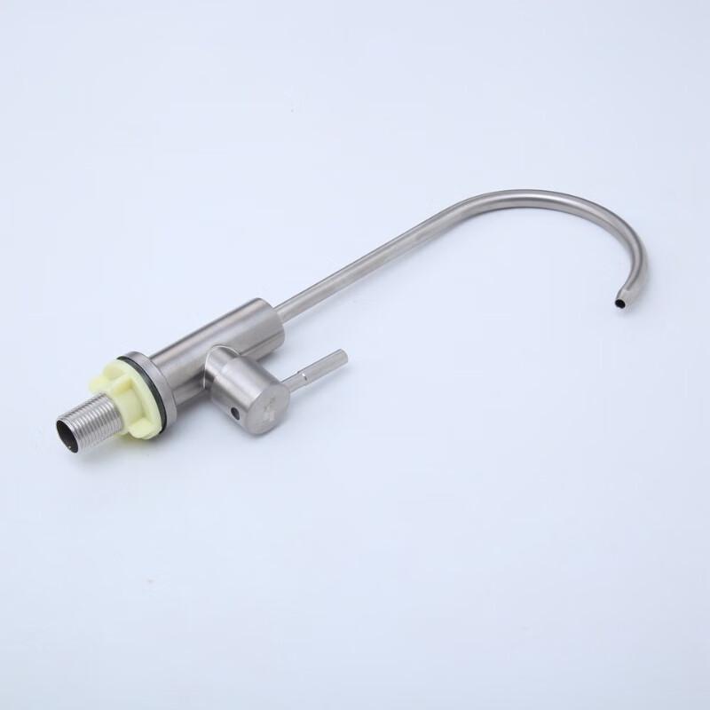 LANGZHIWEN 304 Stainless Steel Dual Handle Kitchen Drinking Water Faucet