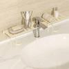 Water Drainage Bathroom Storage Rack Rustproof Kitchen Sink Shelf Metal Mesh Shelf  Toilet