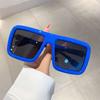 Big Oversized Square Sunglasses Punk UV400 Protection Thick Frame Sun Glasses for Women Men