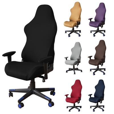 Spandex-Bezug für Gaming-Stuhl, Stretch, rutschfest, für Bürostühle, elastischer Sitzbezug für Spielhalle, Computersessel