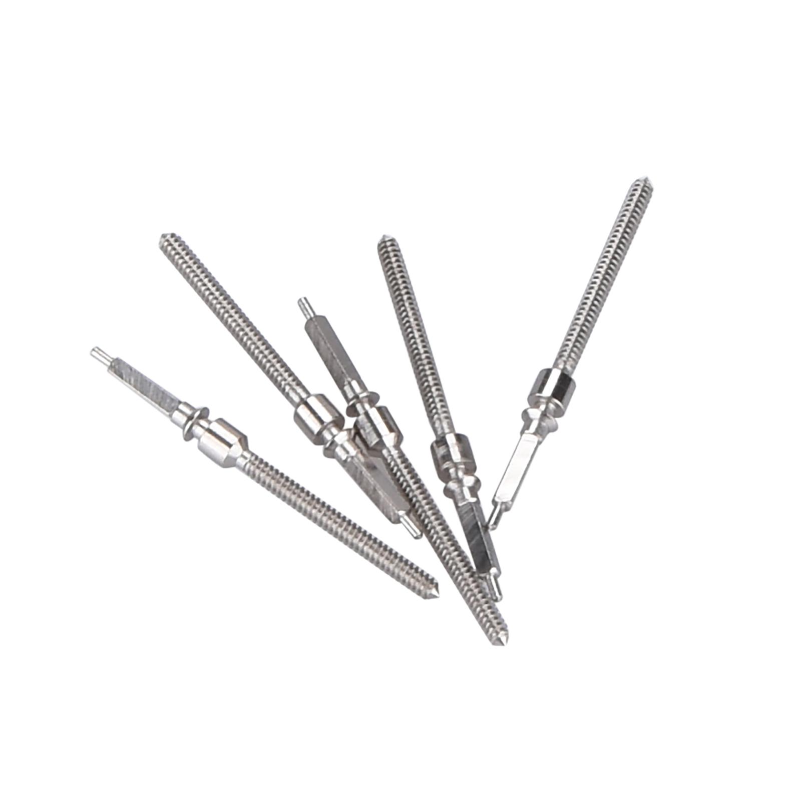 

5 шт. Сталевий заводний вал для механізму ST1902/ST1901, аксесуари для годинників, запчастини для ремонту для Seagull United States