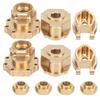 Brass Rear Portal Drive Housing Drive Axle Mount Set for Traxxas TRX4 TRX6 110 RC Crawler