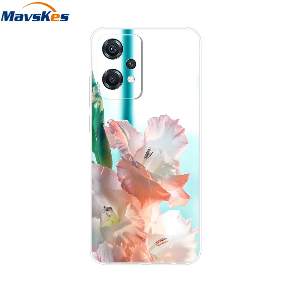 For OnePlus Nord CE 2 Lite 5G Case Cover for OnePlus Nord 2T Marble Transparent Soft Clear Silicone Phone Cases Funda Bumper