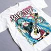 2026 Summer New Style Hatsune miku Cyberpunk Style Cartoon Fan Street Fashion Large Loose Tshirt Unisexs Shirts Women tshirts