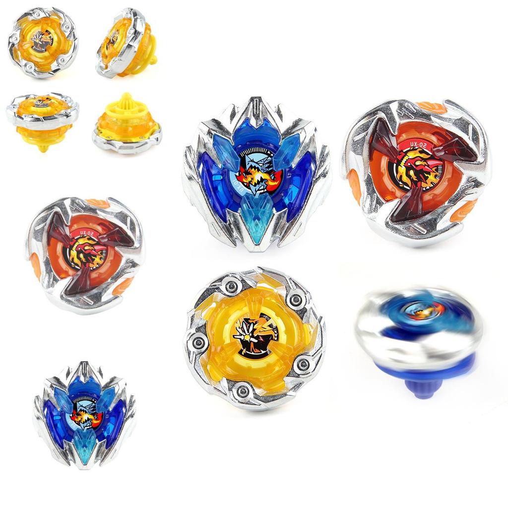 Exquisite Alloy Beyblade Ux Series Ux-01-02-03 Majestic Dragon Sword Beyblade Set For Enthusiasts