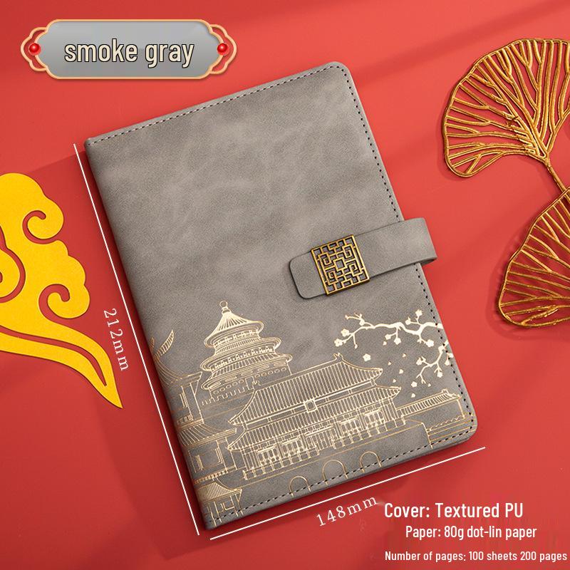 Guochao A5 Business Notebook Gift Set – Customizable Souvenir Diary