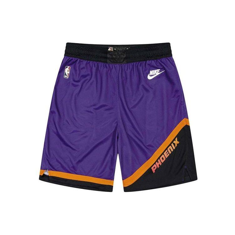 

Nike Suns SW Fan Edition 22-23 Сезон NBA Принт букв Колорблок Эластичная талия Баскетбольные шорты Мужские шорты Фиолетовый DO9509-504 M