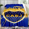 1pz Coperta Morbida in Flanella Stampata Boca Football Club per Camera da Letto Adulto Soggiorno Divano Campeggio Viaggio Regali per Fan Regali di Natale